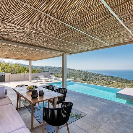 Villa Stunning Lefkada - 2 Bedrooms - Souyadora - Infinty Pool - Far Reaching Sea Views